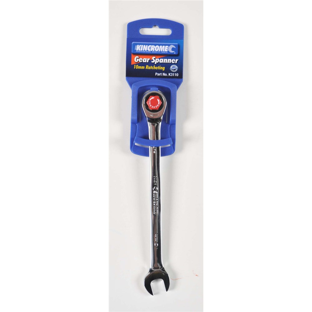 KINCROME SINGLE WAY GEAR SPANNER 10MM